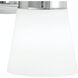 Soft Square Sconce Wall Light in Chrome, Square