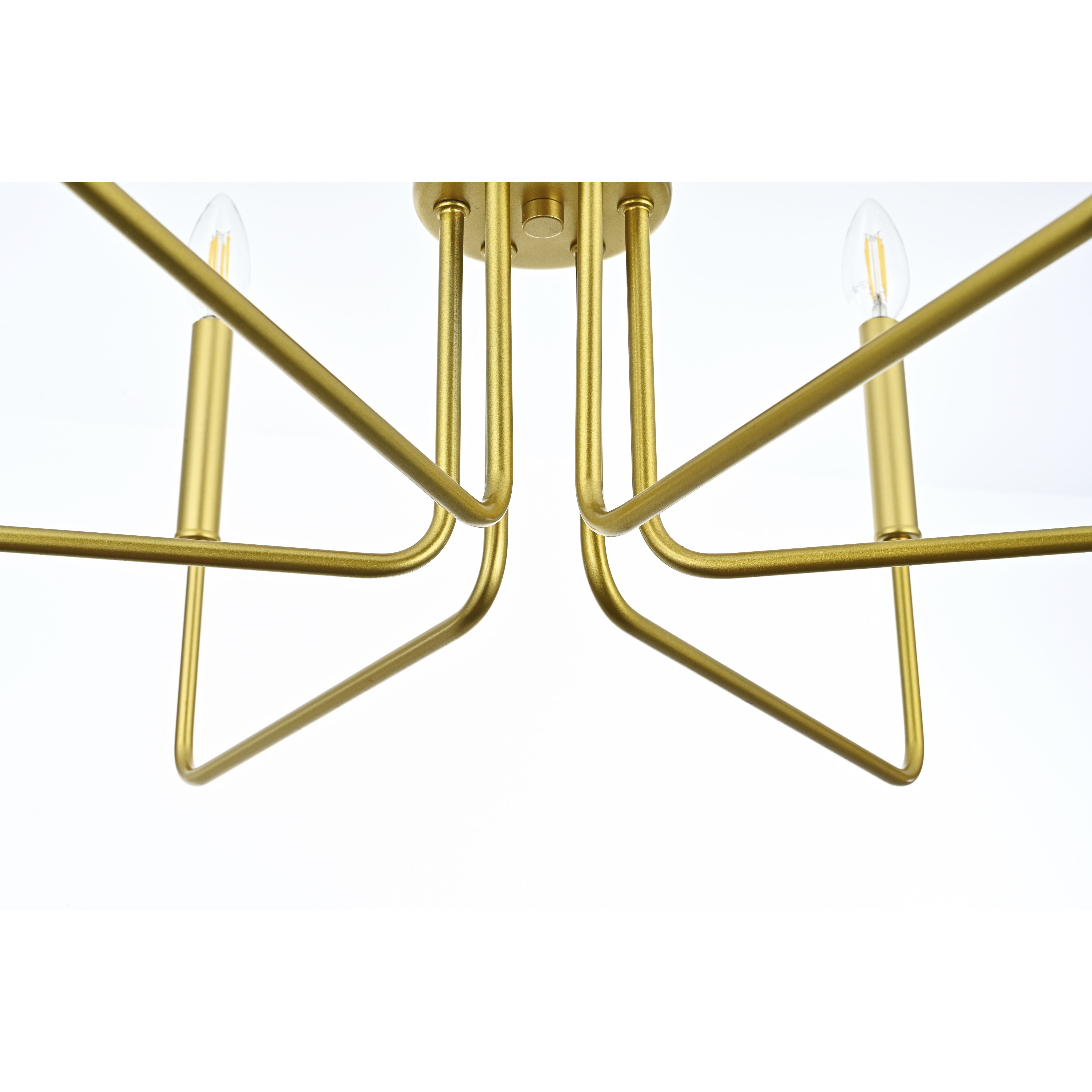 Willa 6 Light 26 inch Brass Pendant Ceiling Light