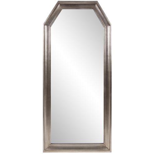 Langford 63 X 29.13 inch Antique Silver Mirror