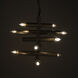 Alex 12 Light 29 inch Antique Silver Chandelier Ceiling Light