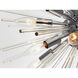 Polaris 16 Light 40 inch Polished Chrome Multi-Light Pendant Ceiling Light