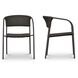 Zola Brown Outdoor Dining Chair, Set of 2