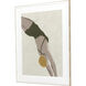 Figurative Collection Green Framed Art