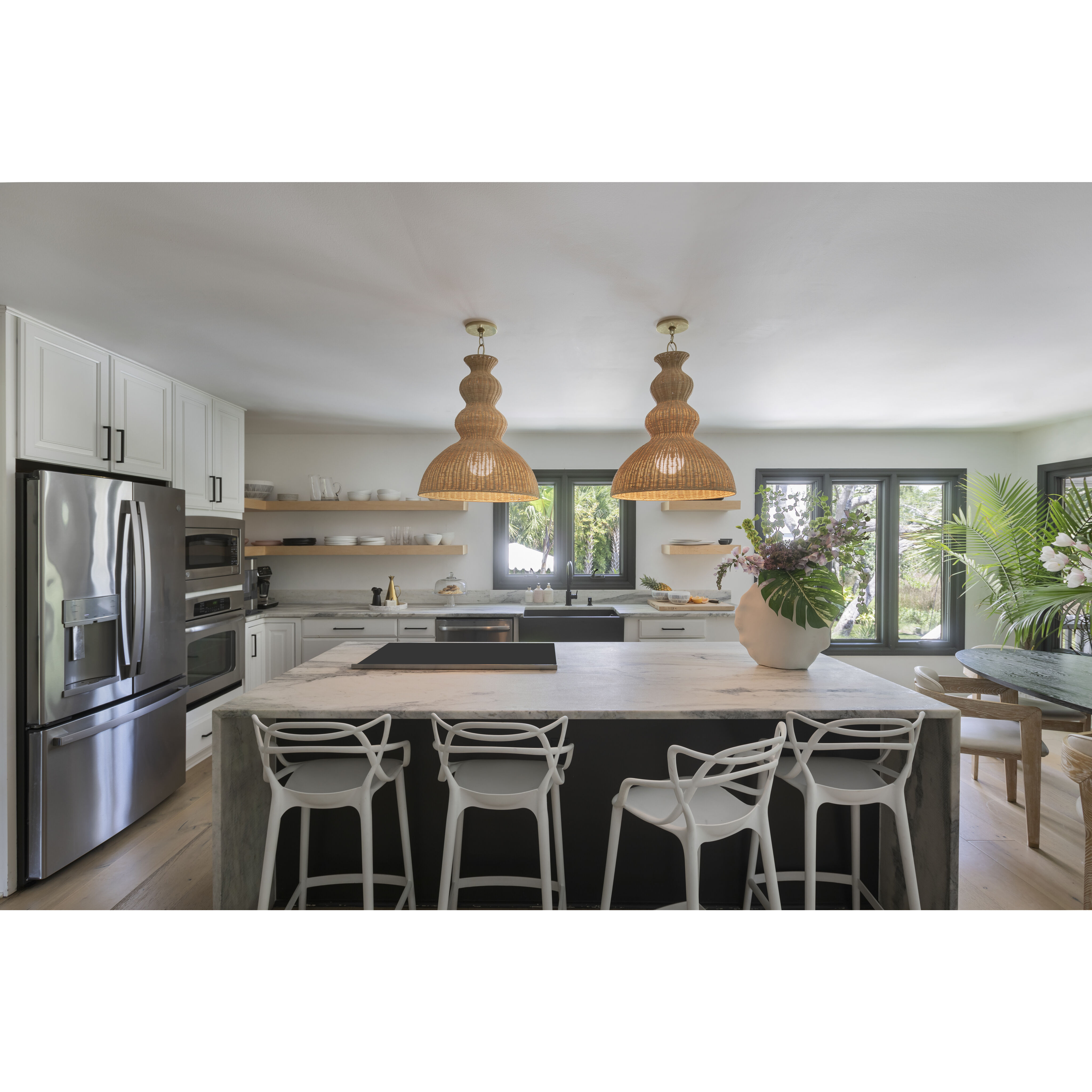 Mayla 1 Light 21.25 inch Aged Brass Pendant Ceiling Light