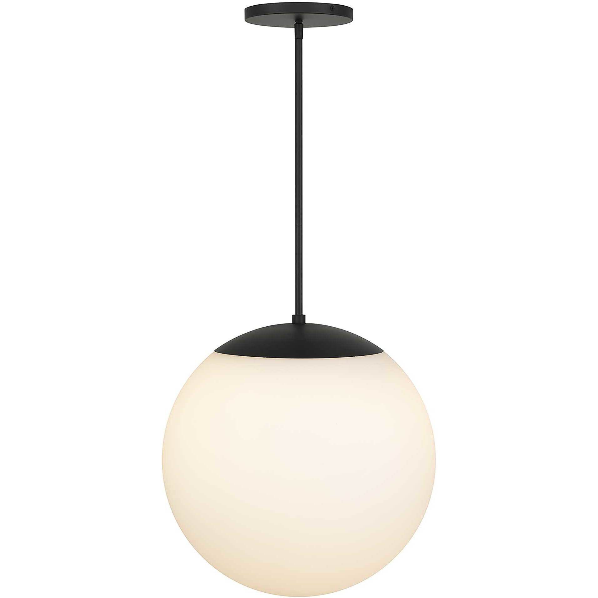 Rondure LED 18 inch Sand Black Outdoor Pendant