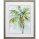 Palm Breezes Green Framed Art
