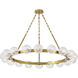 Coco 18 Light 44.25 inch Lacquered Brass Chandelier Ceiling Light
