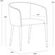Asher Abbington Black / Napa Black Dining Armchair