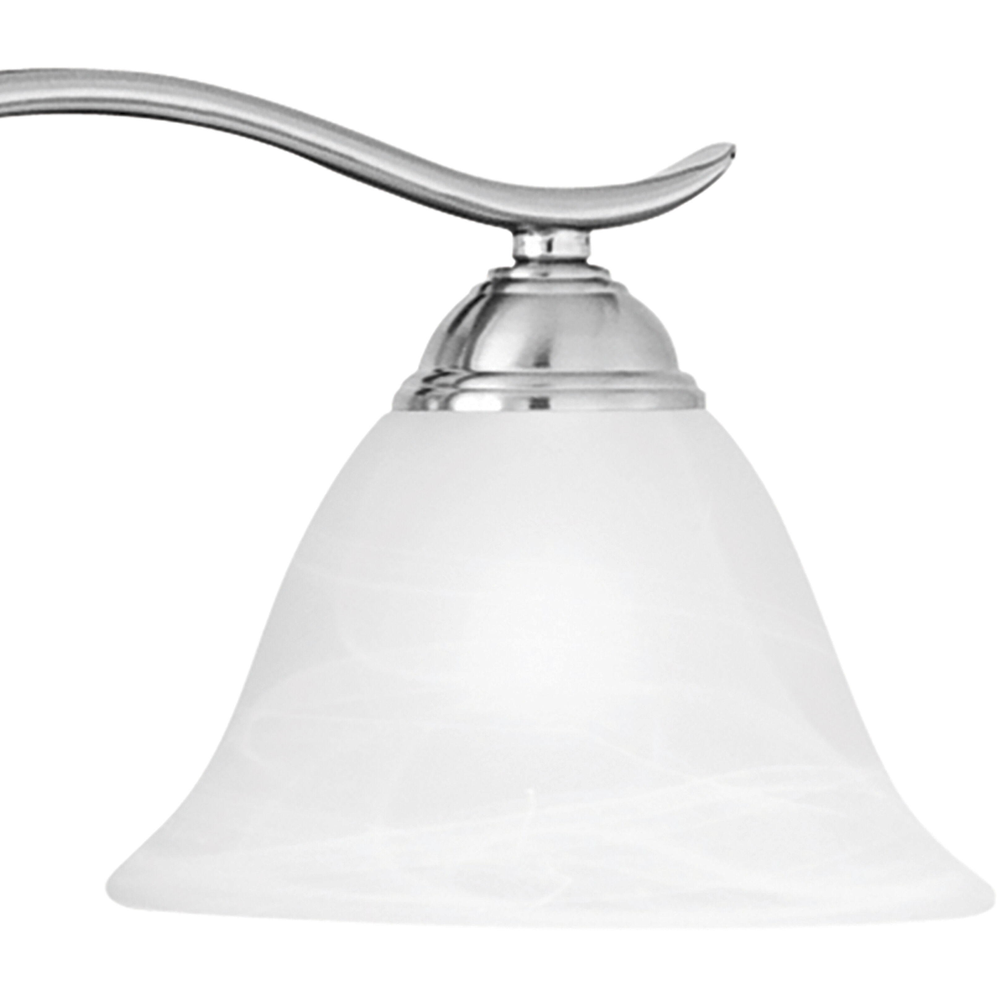 Prestige 4 Light 36 inch Brushed Nickel Vanity Light Wall Light