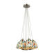 Versailles 7 Light 28 inch Satin Nickel Mini Pendant Ceiling Light