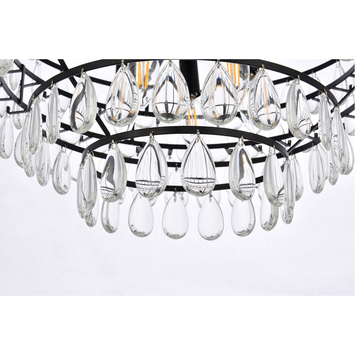 Mila 5 Light 20 inch Black Pendant Ceiling Light