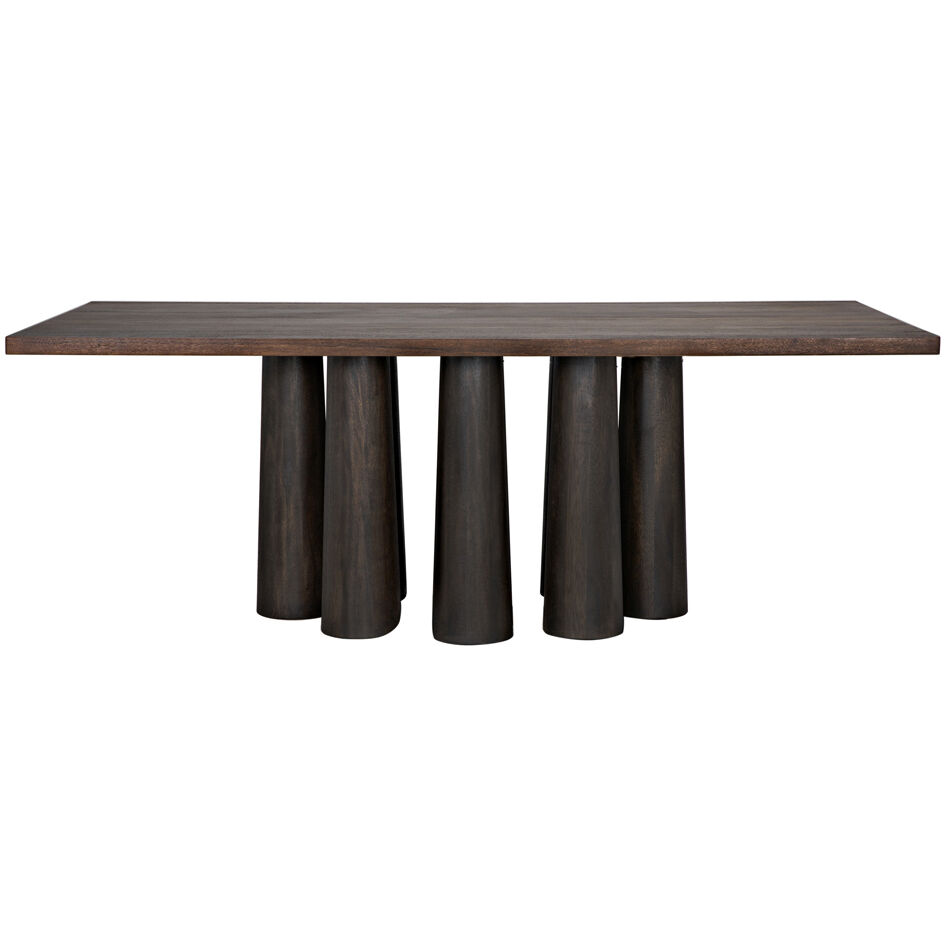 Severity 84 X 44 inch Ebony Dining Table