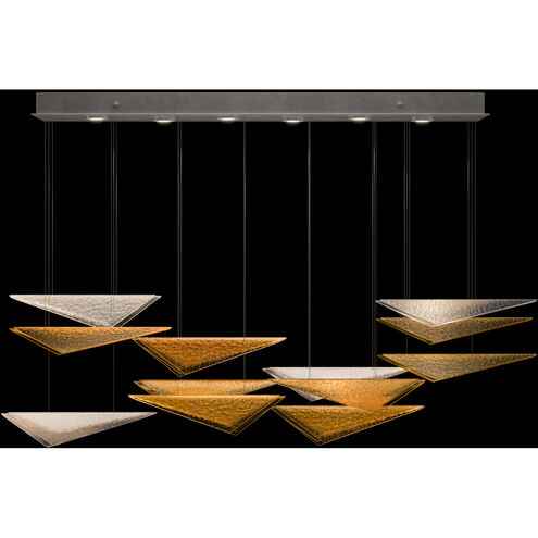 Volo 6 Light 58 inch Silver Pendant Ceiling Light