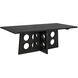 Carlo 84 X 40 inch Ebony Walnut Dining Table