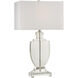 Avonmead 26 inch 100 watt Clear Table Lamp Portable Light