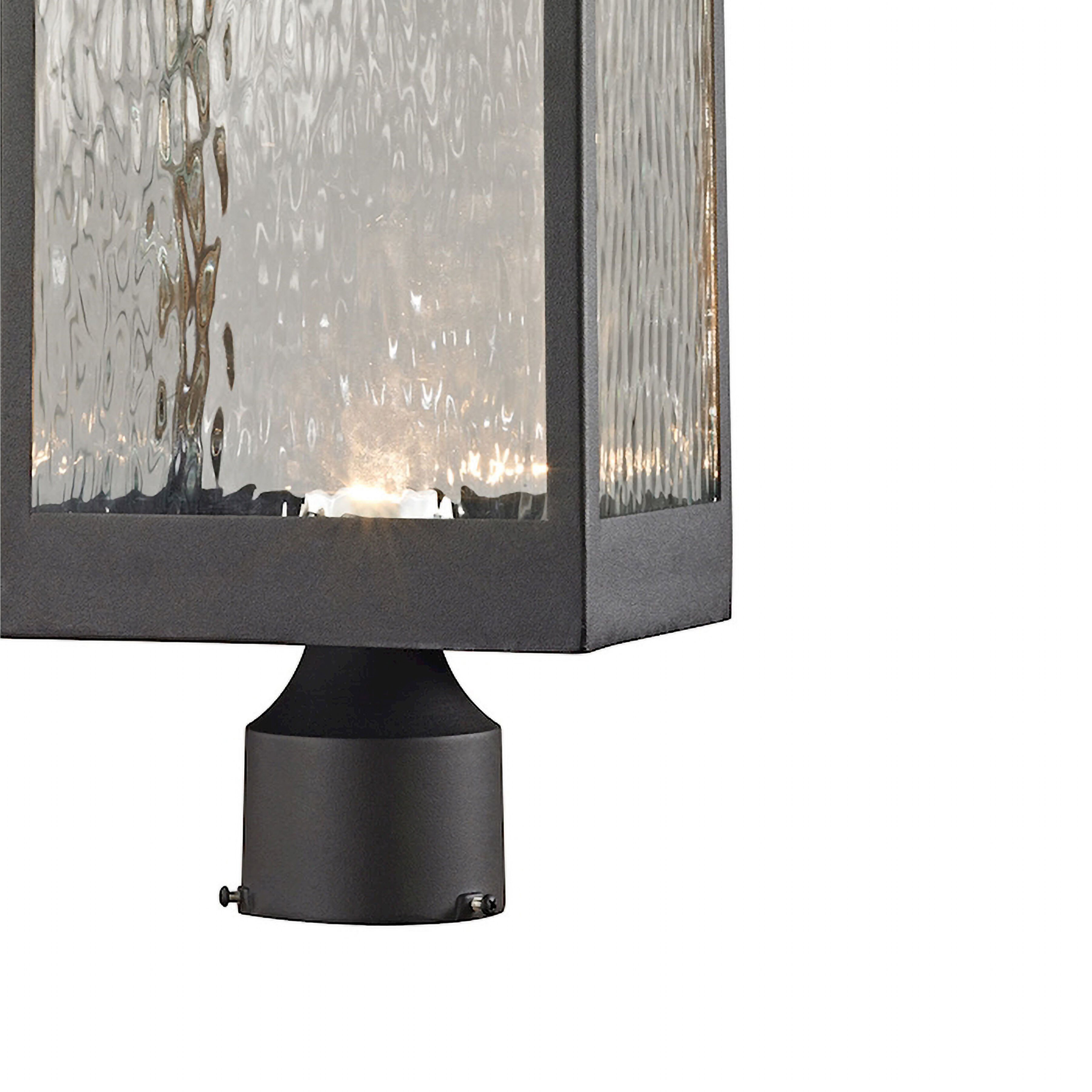 Newcastle LED 19 inch Textured Matte Black Outdoor Post Light