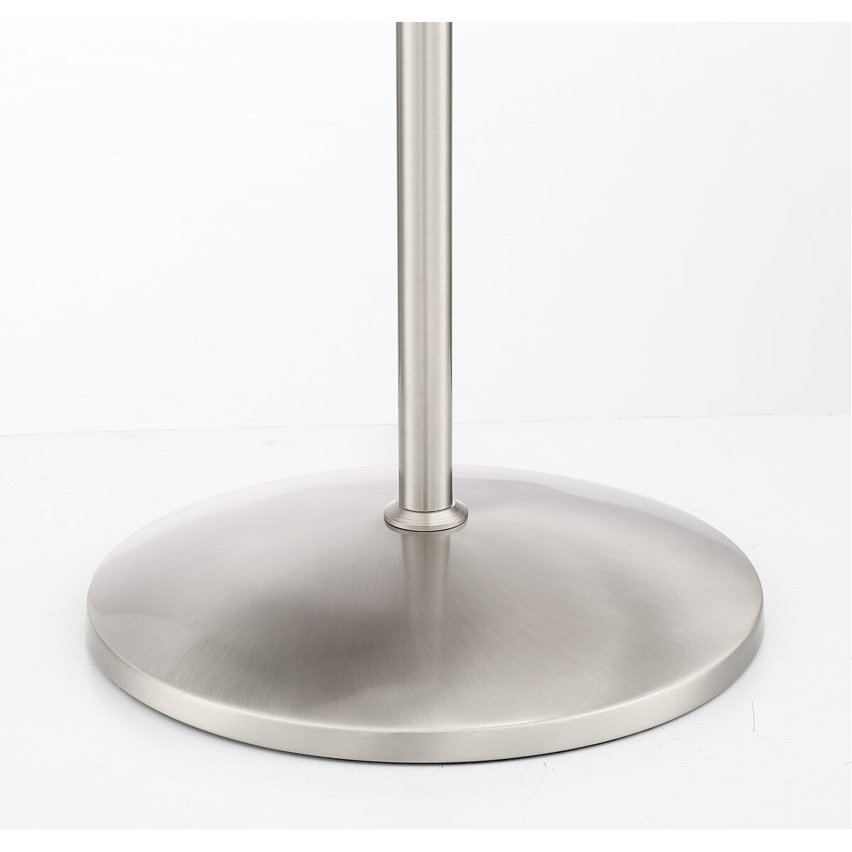 Dessau Turbo 10 inch 10 watt Satin Nickel Floor Lamp Portable Light