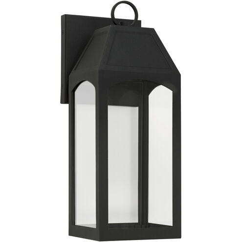 Burton LED 17 inch Black Outdoor Wall Lantern