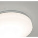 Cirrus LED 19 inch White Flush Mount Ceiling Light