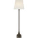 Chapman & Myers Cawdor 32 inch 60.00 watt Aged Iron Buffet Lamp Portable Light in Linen