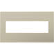 Adorne Titanium Wall Plate, 4-Gang