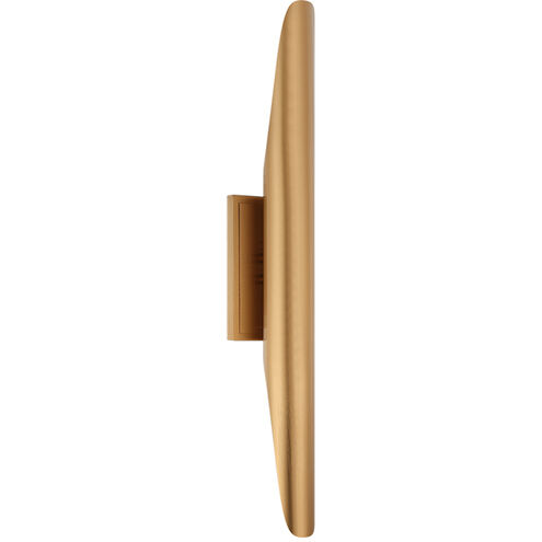 Stylus Wall Sconce Wall Light in Aged Gold Brass