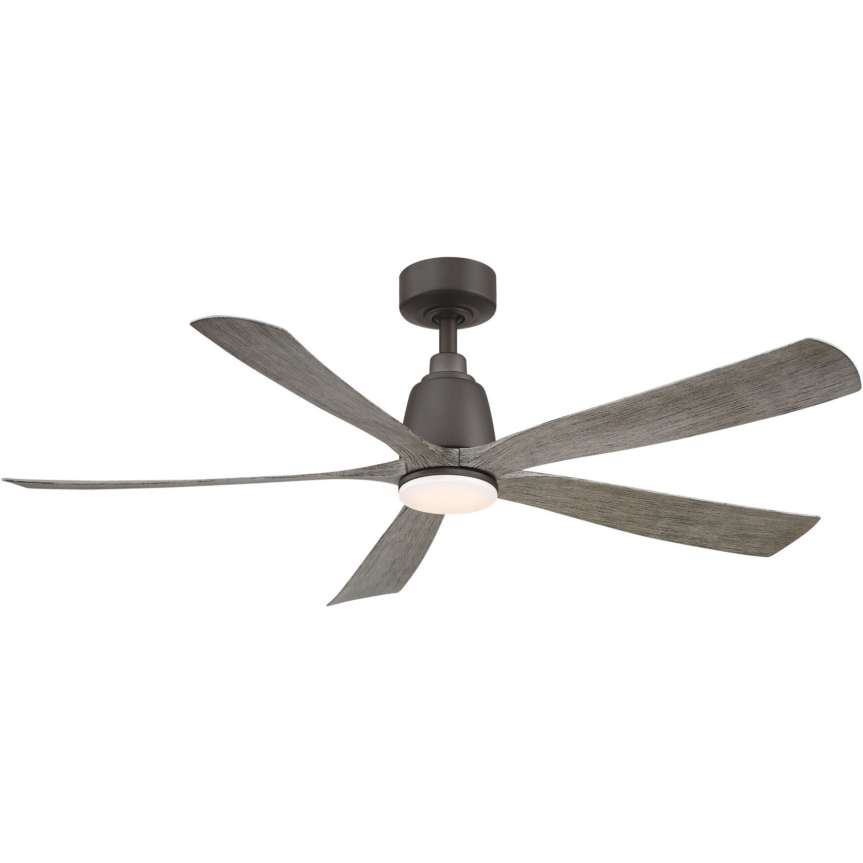 Kute 52 inch Matte White Fan-Uni