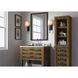 Trenton Bath Sconce Wall Light in Antique Brass and Black