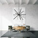 Sirius LED 46.13 inch Black Chandelier Ceiling Light