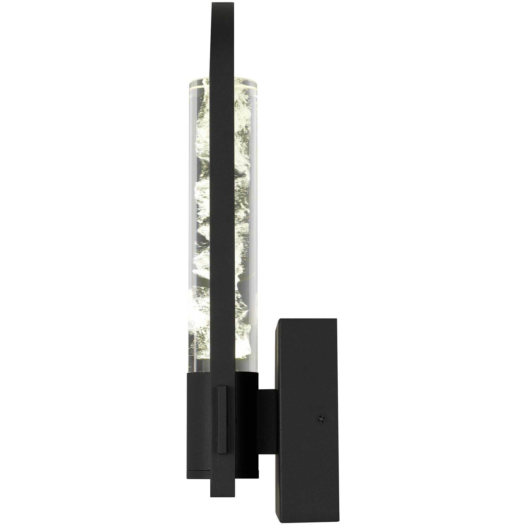 Arch LED 12.75 inch Sand Black Outdoor Wall Sconce