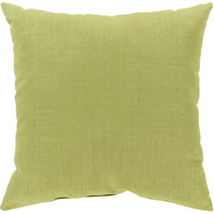 Storm 18 X 18 inch Lime Pillow Cover