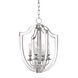 Arietta 4 Light 16.5 inch Polished Nickel Pendant Ceiling Light