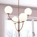 Avers LED 26 inch Natural Brass Chandelier Ceiling Light