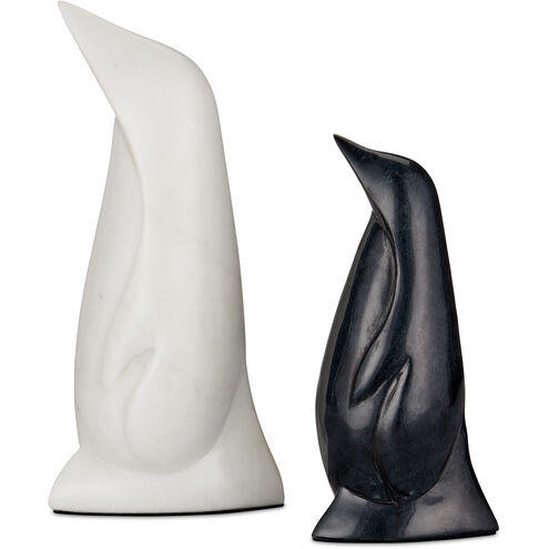 Penguin 10 X 3 inch Sculptures, Set of 2