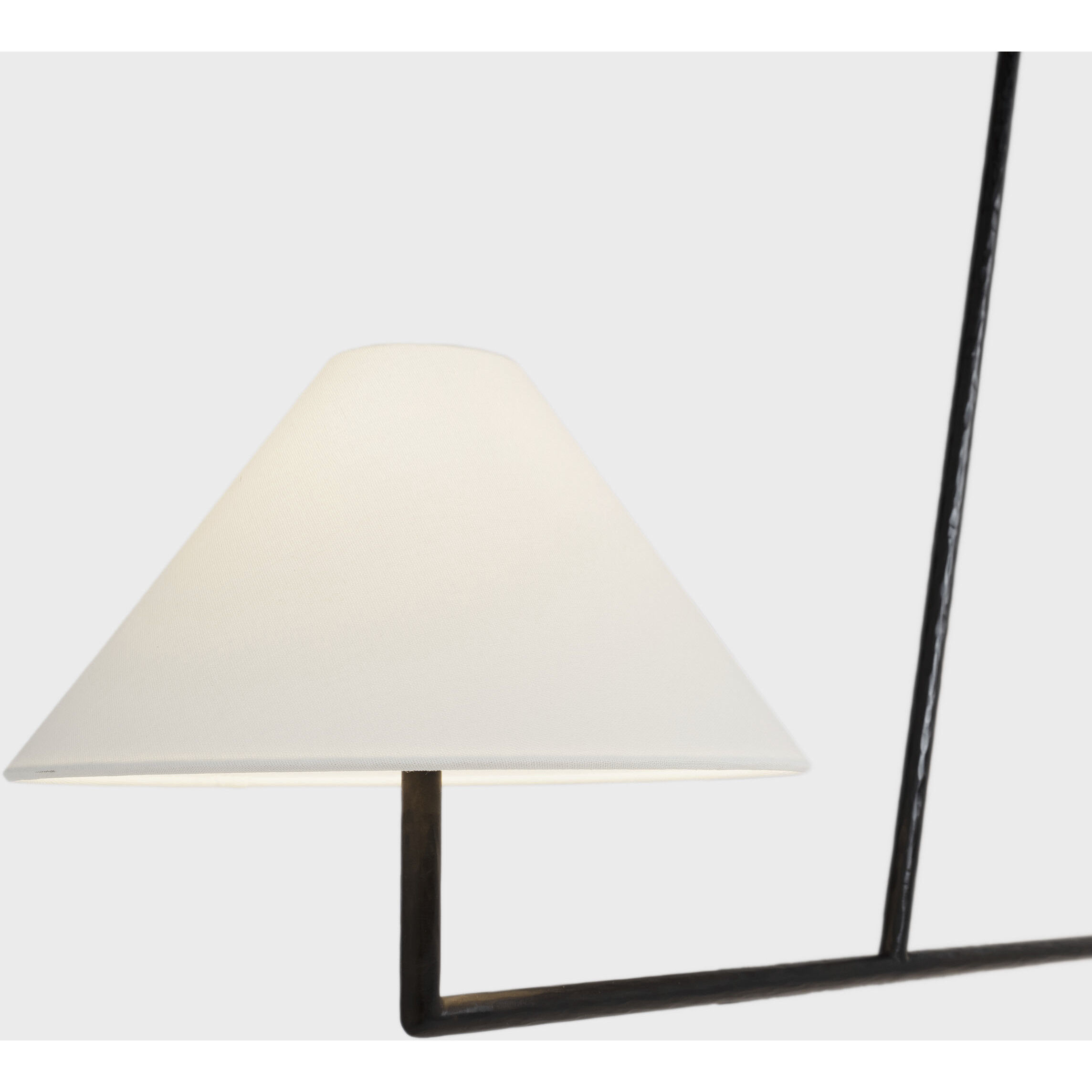 Chapman & Myers Ashton LED 58.75 inch Aged Iron Sculpted Chandelier Ceiling Light