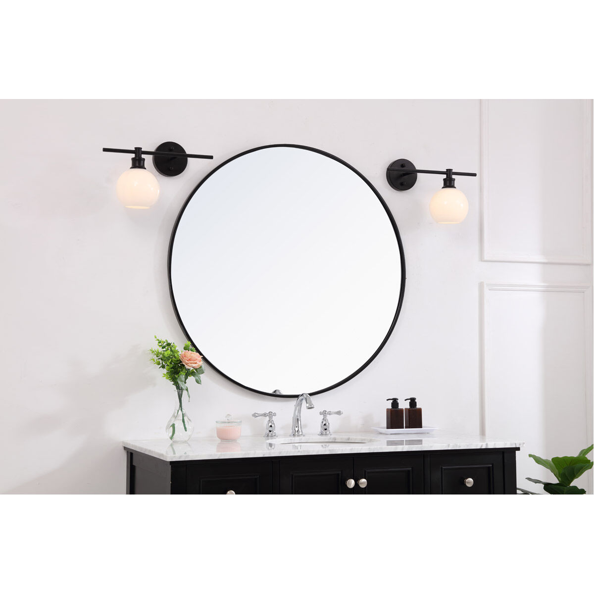 Collier 1 Light 14.7 inch Black Wall sconce Wall Light, Left