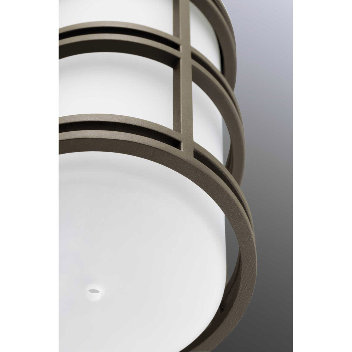 Bell LED Outdoor Wall Lantern in Antique Bronze, Small, Progress LED