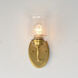 Acadia 1 Light 5 inch Natural Aged Brass Wall Sconce Wall Light