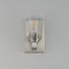 Cubos 1 Light 4.75 inch Satin Nickel Wall Sconce Wall Light