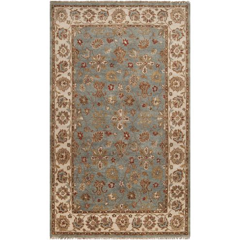 Estate 36 X 24 inch Medium Gray, Butter, Dark Brown, Tan, Camel, Rust Rug