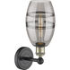 Edison Vaz 1 Light 5.88 inch Black Antique Brass Sconce Wall Light