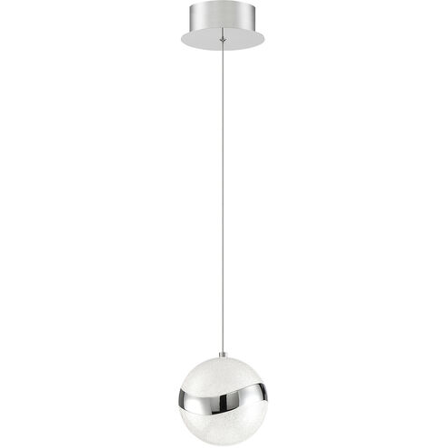 Mystyke LED 6 inch Chrome Pendant Ceiling Light