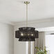 Florell 5 Light 22 inch Antique Brass Pendant Chandelier Ceiling Light