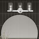 Munich 3 Light 22.5 inch Polished Chrome Vanity Sconce Wall Light