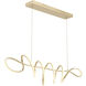 Astor LED 44 inch Soft Gold Island Light Ceiling Light