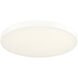Luke LED 11 inch White Flush Mount Ceiling Light