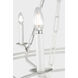 C&M by Chapman & Myers Brighton 9 Light 41.5 inch Aged Pewter Chandelier Ceiling Light in LED