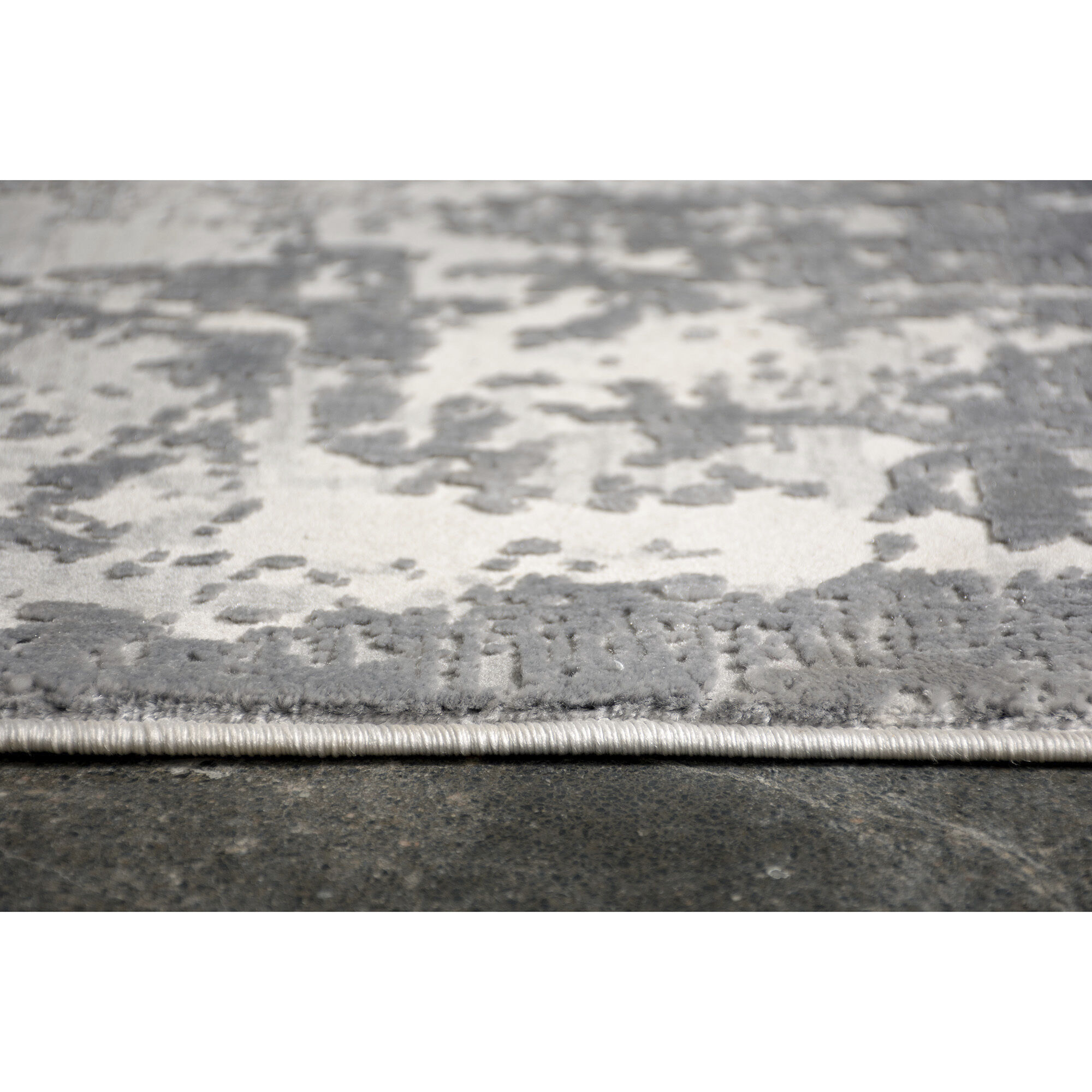 Ariella 86.6 X 86.6 inch Grey and Charcoal Indoor Rug, Small