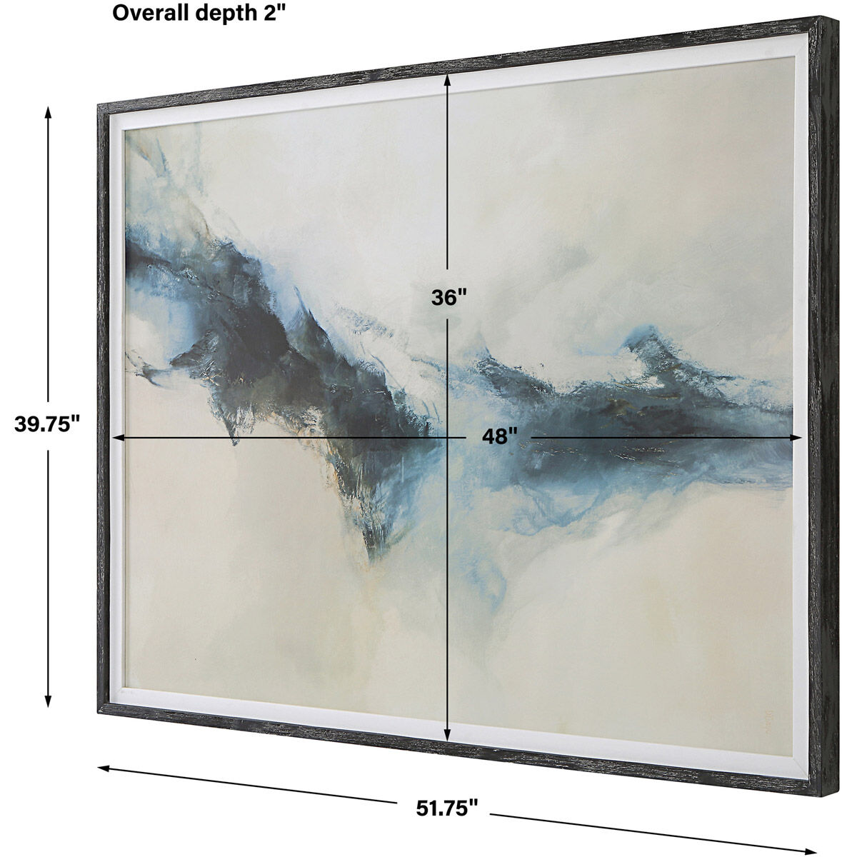 Terra Nova 52 X 40 inch Framed Print