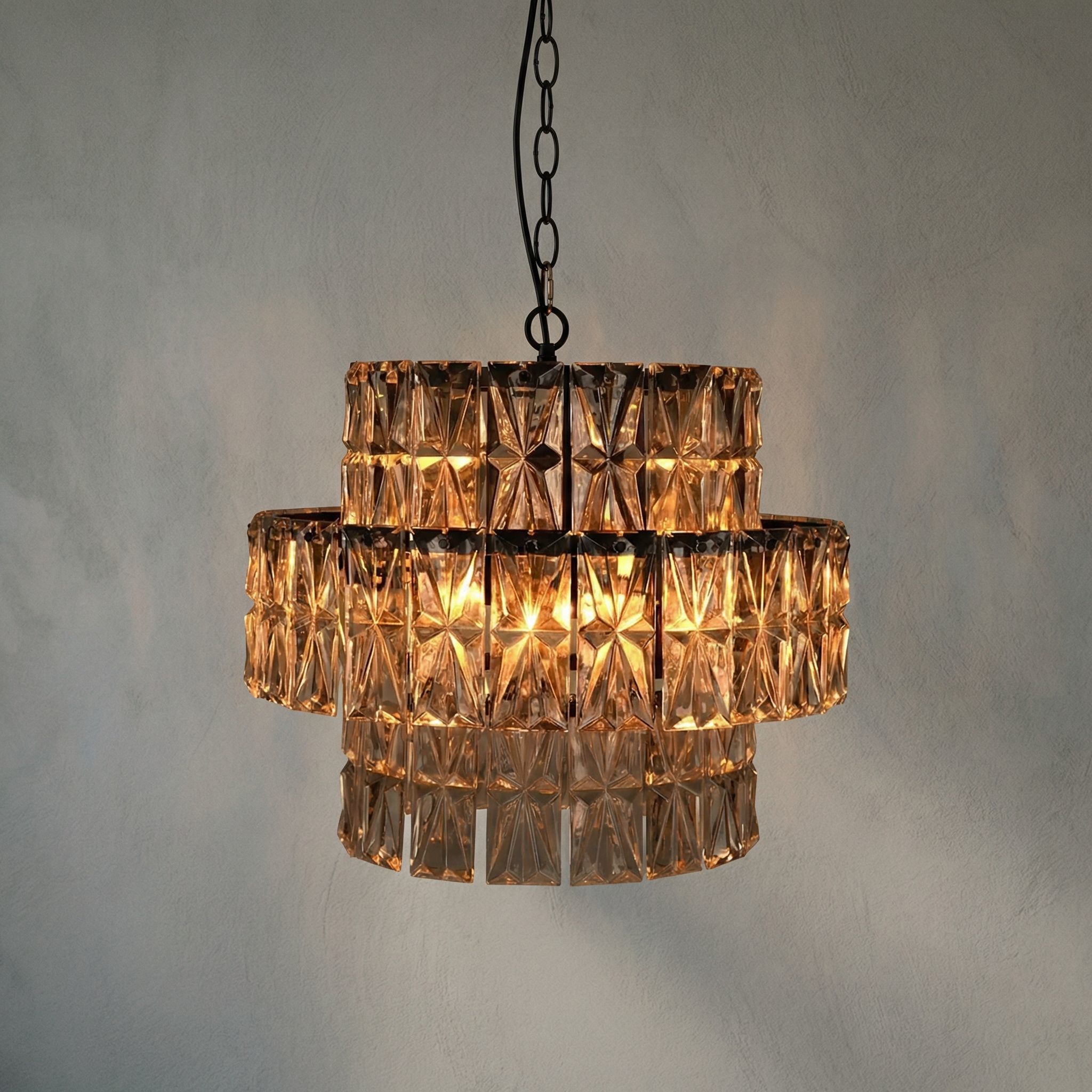 Nuuk 6 Light 20 inch Matte Black Chandelier Ceiling Light